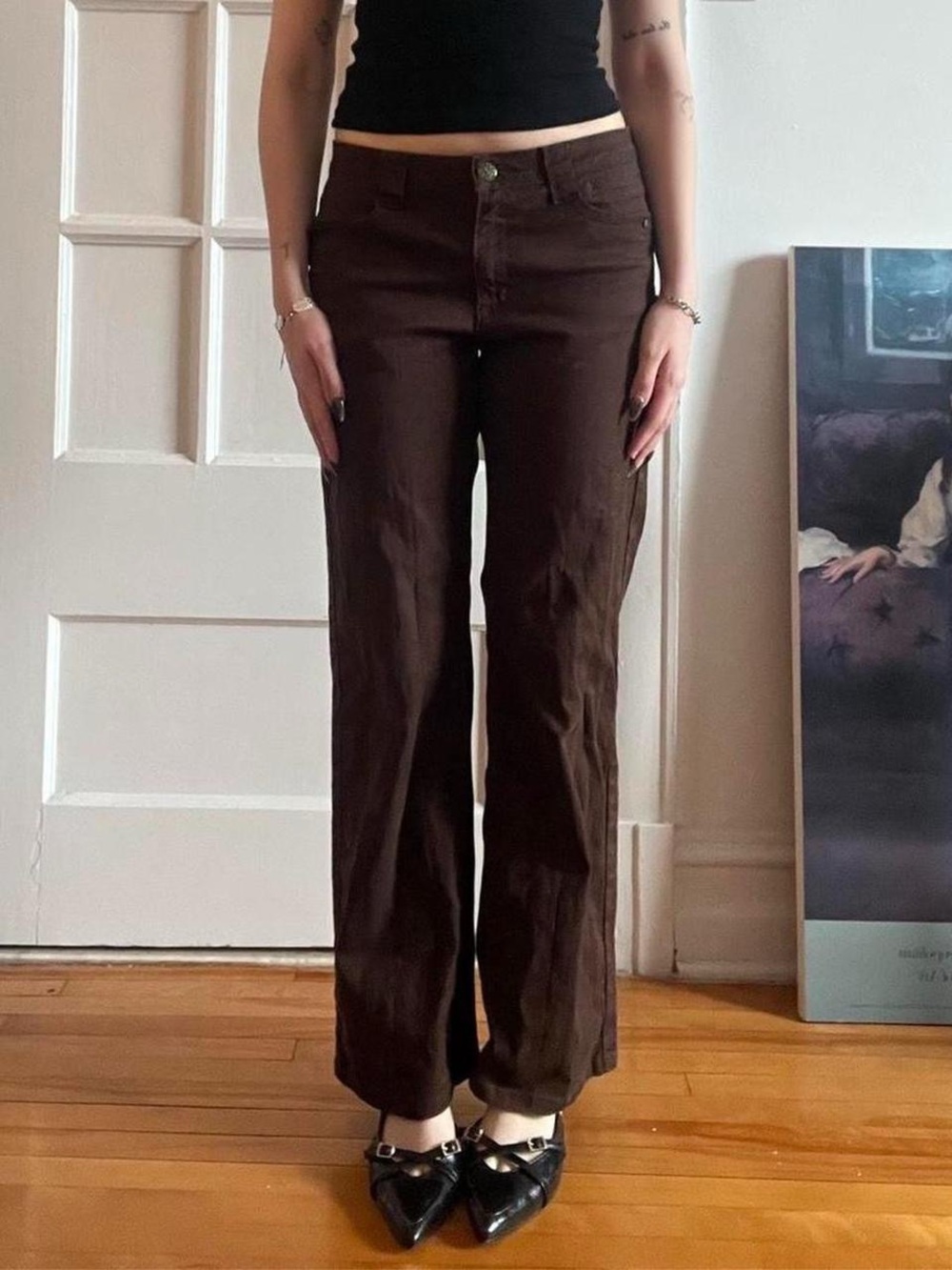 Size 9 Brown G Denim Jeans